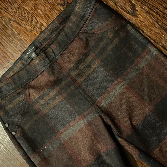 Sanctuary Runway / Anthropologie plaid stretch pants - Picture 3 of 6